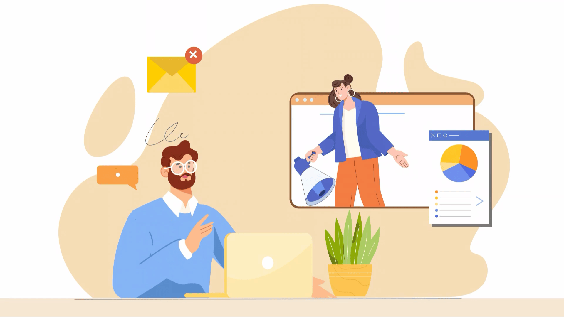 Canvas & Code Hero Animation